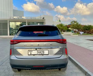 Haval H6 2024 zur Miete verfügbar in Dubai, mit Kilometerbegrenzung 250 km/Tag.