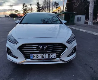 Mietwagen Hyundai Sonata 2018 in Georgien, mit Benzin-Kraftstoff und 186 PS ➤ Ab 86 GEL pro Tag.