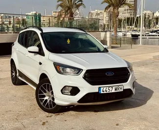 Frontansicht eines Mietwagens Ford Escape in Alicante, Spanien ✓ Auto Nr.11729. ✓ Automatisch TM ✓ 0 Bewertungen.