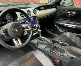 Vermietung Ford Mustang Cabrio. Premium, Luxus, Cabrio Fahrzeug zur Miete in Spanien ✓ Kaution Einzahlung von 2000 EUR ✓ Versicherungsoptionen KFZ-HV.