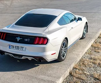 Vermietung Ford Mustang Coupe. Premium, Luxus Fahrzeug zur Miete in Georgien ✓ Kaution Einzahlung von 540 GEL ✓ Versicherungsoptionen KFZ-HV, TKV, Diebstahlschutz.