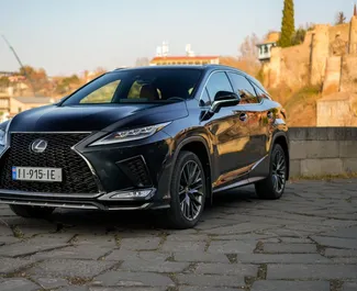 Frontansicht eines Mietwagens Lexus RX 350 in Tiflis, Georgien ✓ Auto Nr.9867. ✓ Automatisch TM ✓ 0 Bewertungen.