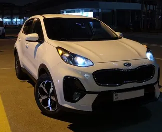 Frontansicht eines Mietwagens Kia Sportage in Baku, Aserbaidschan ✓ Auto Nr.11974. ✓ Automatisch TM ✓ 1 Bewertungen.