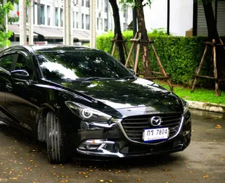 Mietwagen Mazda 3 2018 in Thailand, mit Benzin-Kraftstoff und  PS ➤ Ab 1100 THB pro Tag.