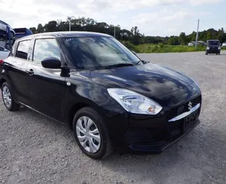 Frontansicht eines Mietwagens Suzuki Swift in Limassol, Zypern ✓ Auto Nr.11940. ✓ Automatisch TM ✓ 0 Bewertungen.