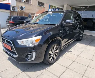 Frontansicht eines Mietwagens Mitsubishi ASX in Limassol, Zypern ✓ Auto Nr.6680. ✓ Automatisch TM ✓ 0 Bewertungen.