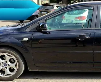 Autovermietung Ford Focus SW Nr.10000 Schaltgetriebe am Flughafen von Tirana, ausgestattet mit einem 1,6L Motor ➤ Von Begi in Albanien.