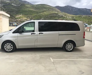 Vermietung Mercedes-Benz Vito Tourer Pro. Komfort, Premium, Minivan Fahrzeug zur Miete in Montenegro ✓ Kaution Einzahlung von 1000 EUR ✓ Versicherungsoptionen KFZ-HV, Insassen, Diebstahlschutz, Ausland, Junge.