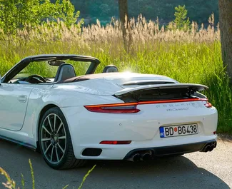 Mietwagen Porsche 911 Carrera S Cabrio 2014 in Montenegro, mit Benzin-Kraftstoff und 390 PS ➤ Ab 400 EUR pro Tag.