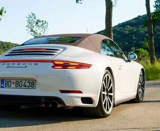 Benzin 3,8L Motor von Porsche 911 Carrera S Cabrio 2014 zur Miete in Becici.