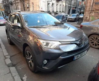 Vermietung Toyota Rav4. Komfort, SUV, Crossover Fahrzeug zur Miete in Georgien ✓ Kaution Einzahlung von 500 GEL ✓ Versicherungsoptionen KFZ-HV, VKV Komplett, Ausland.