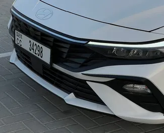 Vermietung Hyundai Elantra. Komfort, Premium Fahrzeug zur Miete in VAE ✓ Kaution Einzahlung von 2000 AED ✓ Versicherungsoptionen KFZ-HV.