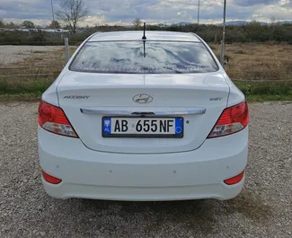 Vermietung Hyundai Accent. Wirtschaft Fahrzeug zur Miete in Albanien ✓ Kaution Einzahlung von 50 EUR ✓ Versicherungsoptionen KFZ-HV, Ausland.