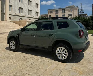 Autovermietung Dacia Duster Nr.11505 Schaltgetriebe am Flughafen von Tirana, ausgestattet mit einem 1,5L Motor ➤ Von Leonard in Albanien.