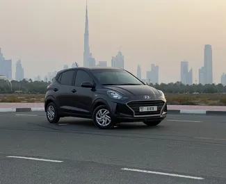 Mietwagen Hyundai i10 2023 in VAE, mit Benzin-Kraftstoff und 67 PS ➤ Ab 109 AED pro Tag.
