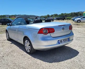 Autovermietung Volkswagen Eos Nr.10123 Schaltgetriebe am Flughafen von Tirana, ausgestattet mit einem 1,8L Motor ➤ Von Begi in Albanien.