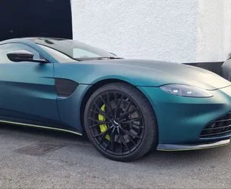 Gas 4,0L Motor von Aston Martin Vantage 2024 zur Miete in Alicante.