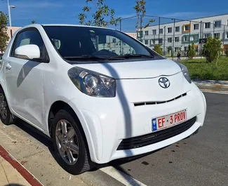 Autovermietung Toyota Iq Nr.11925 Schaltgetriebe am Flughafen von Tirana, ausgestattet mit einem 1,4L Motor ➤ Von Begi in Albanien.