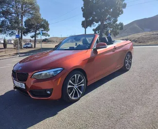 Autovermietung BMW 230xi Cabrio Nr.12308 Automatisch in Tiflis, ausgestattet mit einem 2,0L Motor ➤ Von Lascha in Georgien.