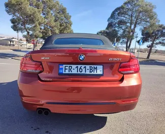 Vermietung BMW 230xi Cabrio. Komfort, Premium, Cabrio Fahrzeug zur Miete in Georgien ✓ Kaution Keine Kaution ✓ Versicherungsoptionen KFZ-HV, VKV Plus, VKV Komplett, Insassen, Diebstahlschutz.