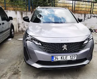 Frontansicht eines Mietwagens Peugeot 3008 in Istanbul, Türkei ✓ Auto Nr.12343. ✓ Automatisch TM ✓ 0 Bewertungen.