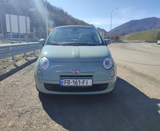 Autovermietung Fiat 500 Cabrio Nr.12316 Automatisch in Tiflis, ausgestattet mit einem 1,4L Motor ➤ Von Lascha in Georgien.