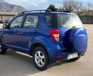 Mietwagen Daihatsu Terios 2008 in Montenegro, mit Benzin-Kraftstoff und 105 PS ➤ Ab 15 EUR pro Tag.