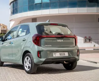 Mietwagen Kia Picanto 2024 in VAE, mit Benzin-Kraftstoff und 110 PS ➤ Ab 160 AED pro Tag.