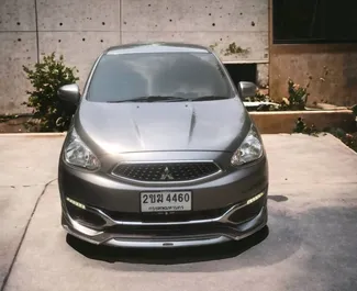 Mietwagen Mitsubishi Mirage 2019 in Thailand, mit Benzin-Kraftstoff und  PS ➤ Ab 500 THB pro Tag.