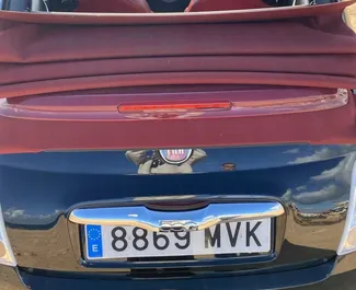 Autovermietung Fiat 500 Cabrio Nr.12958 Automatisch in Alicante, ausgestattet mit einem 1,4L Motor ➤ Von Dmytro in Spanien.