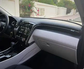 Vermietung Hyundai Tucson. Wirtschaft, Komfort, SUV, Crossover Fahrzeug zur Miete in VAE ✓ Kaution Einzahlung von 2000 AED ✓ Versicherungsoptionen KFZ-HV, TKV.