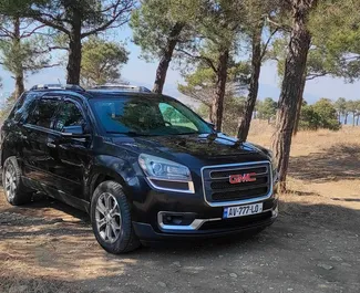 Mietwagen GMC Acadia 2016 in Georgien, mit Benzin-Kraftstoff und 250 PS ➤ Ab 115 GEL pro Tag.