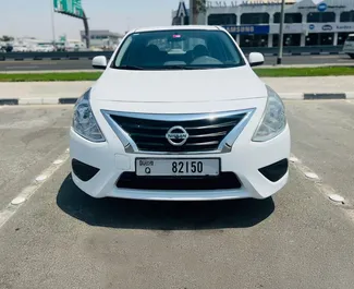 Autovermietung Nissan Sunny Nr.13040 Automatisch in Dubai, ausgestattet mit einem 1,5L Motor ➤ Von Abduloh in VAE.
