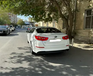 Mietwagen Kia Optima 2015 in Aserbaidschan, mit Benzin-Kraftstoff und 156 PS ➤ Ab 67 AZN pro Tag.