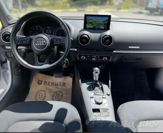 Mietwagen Audi A3 2016 in Montenegro, mit Diesel-Kraftstoff und 110 PS ➤ Ab 25 EUR pro Tag.