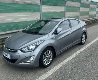 Vermietung Hyundai Elantra. Komfort, Premium Fahrzeug zur Miete in Albanien ✓ Kaution Keine Kaution ✓ Versicherungsoptionen KFZ-HV, TKV, VKV Plus, VKV Komplett, Ausland.