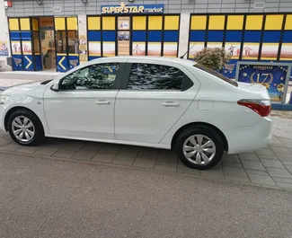 Autovermietung Citroen Elysee Nr.12955 Schaltgetriebe in Tirana, ausgestattet mit einem 1,6L Motor ➤ Von Oltjon in Albanien.