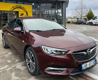 Vermietung Opel Insignia. Komfort, Premium Fahrzeug zur Miete in Albanien ✓ Kaution Keine Kaution ✓ Versicherungsoptionen KFZ-HV, TKV, VKV Plus, VKV Komplett, Diebstahlschutz, Ausland, Junge.