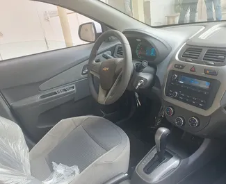 Vermietung Chevrolet Cobalt. Wirtschaft Fahrzeug zur Miete in Aserbaidschan ✓ Kaution Einzahlung von 425 AZN ✓ Versicherungsoptionen KFZ-HV, TKV, VKV Plus, VKV Komplett, Diebstahlschutz.
