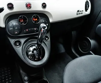 Benzin 1,0L Motor von Fiat 500 2024 zur Miete in Dubai.