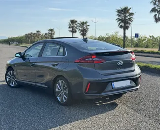 Mietwagen Hyundai Ioniq 2017 in Georgien, mit Benzin-Kraftstoff und 105 PS ➤ Ab 100 GEL pro Tag.
