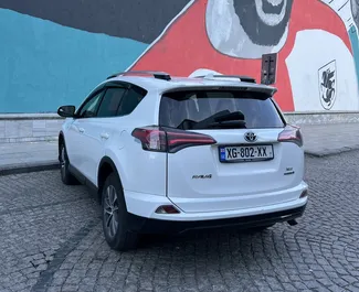 Vermietung Toyota Rav4. Komfort, SUV, Crossover Fahrzeug zur Miete in Georgien ✓ Kaution Einzahlung von 400 GEL ✓ Versicherungsoptionen KFZ-HV, VKV Plus.