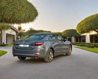 Frontansicht eines Mietwagens Mazda 6 in Dubai, VAE ✓ Auto Nr.13306. ✓ Automatisch TM ✓ 0 Bewertungen.