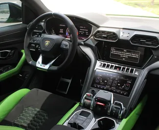 Mietwagen Lamborghini Urus 2021 in VAE, mit Benzin-Kraftstoff und 641 PS ➤ Ab 2700 AED pro Tag.