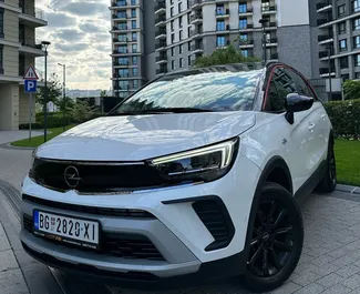 Mietwagen Opel Crossland 2021 in Serbien, mit Benzin-Kraftstoff und 130 PS ➤ Ab 49 EUR pro Tag.