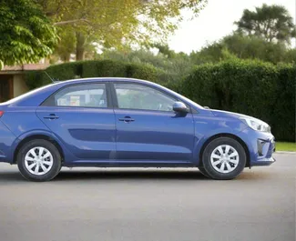 Kia Pegas 2024 zur Miete verfügbar in Dubai, mit Kilometerbegrenzung unbegrenzte.