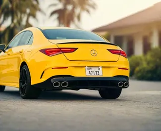 Mercedes-Benz CLA250 2022 zur Miete verfügbar in Dubai, mit Kilometerbegrenzung unbegrenzte.