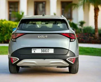 Frontansicht eines Mietwagens Kia Sportage in Dubai, VAE ✓ Auto Nr.13291. ✓ Automatisch TM ✓ 0 Bewertungen.