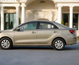 Kia Pegas 2024 mit Antriebssystem Frontantrieb, verfügbar in Dubai.