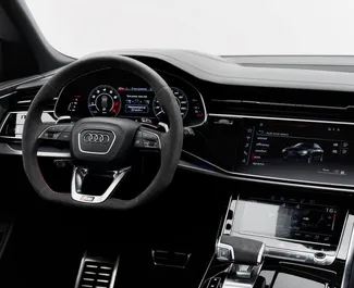 Autovermietung Audi RS Q8 Nr.13569 Automatisch in Dubai, ausgestattet mit einem 4,0L Motor ➤ Von Mohammad in VAE.